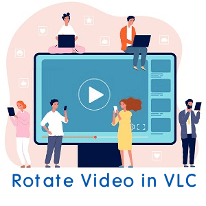 rotate video vlc